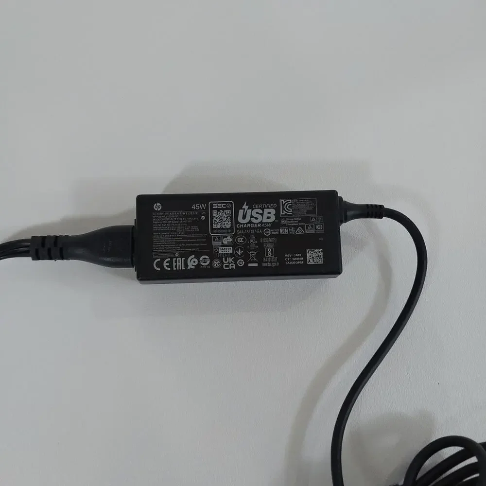 Genuine OEM HP‎ 45W USB-C Type-C Adapter Charger TPN-LA19